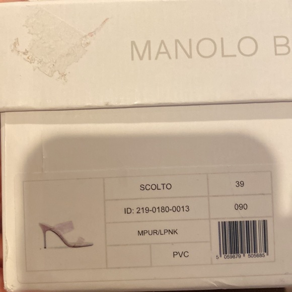 Manolo Blahnik Scolto Mules - Picture 7 of 8